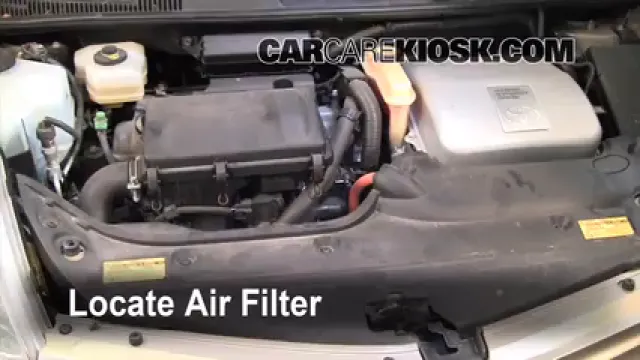 2005 Toyota Prius 1.5L 4 Cyl. Filtro de aire (motor) Cambio